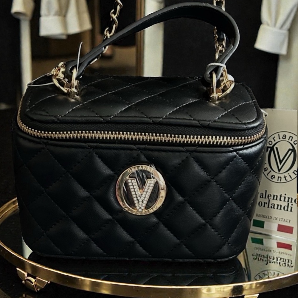 Valentino Orlandi Black or White Vanity Bag - Picture 3 of 16